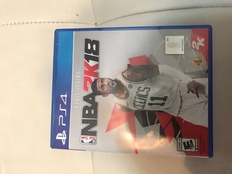 NBA 2K18 PS4 game