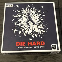 Die Hard The Nakatomi Heist Board Game Open Box All Original Components