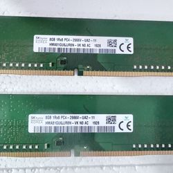 8gb 1rx8 pc4-2666v-ua2-11 (16GB)