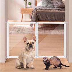 BeeNbkks Clear Ferret Dog Pet Gate