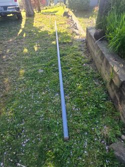 21 foot schedule 40  2inch galvanized pipe