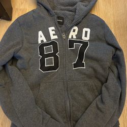 Grey Mens Aeropostale Jacket