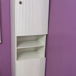 Sensor bathroom storage cabinet