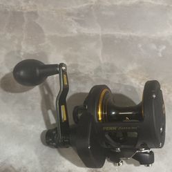 PENN FATHOM "30LD2" Leverdrag TWO SPEED Saltwater BIG GAME Fishing Reel in XLNT SHAPE!!! 