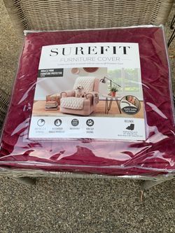 SureFit Miracle Mink Recliner Furniture Cover