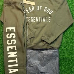 Fear of God Essentials Hoodie & Sweatpants Set