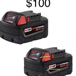 Milwaukee M18 5.0 Battery 