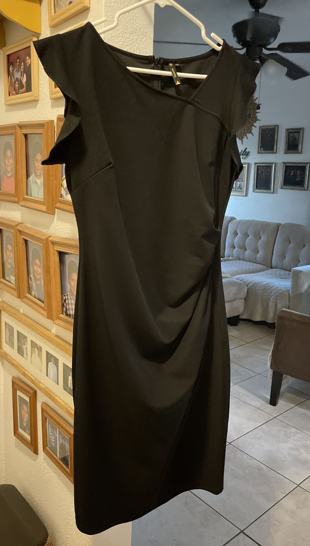 Woman’s Black Dress