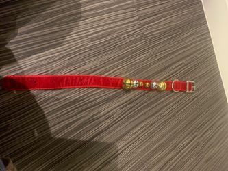 Velvet Christmas Dog Collar