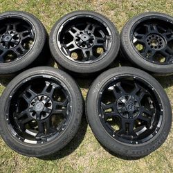 Trailer Wheels And Tires 18X9 5-Lug on 4.5" 5-Lug on 5" Aluminum Trailer Wheel