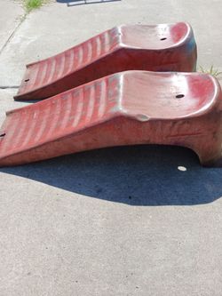 Hard metal ramps