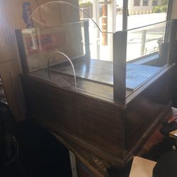 ANTIQUE BANK / TICKET TELLER