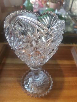 Crystal glass EAPG when