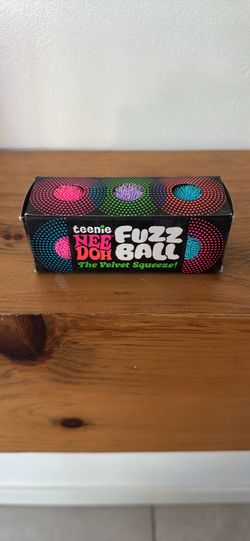 NeeDoh Teenie Fuzz Ball 3 pack