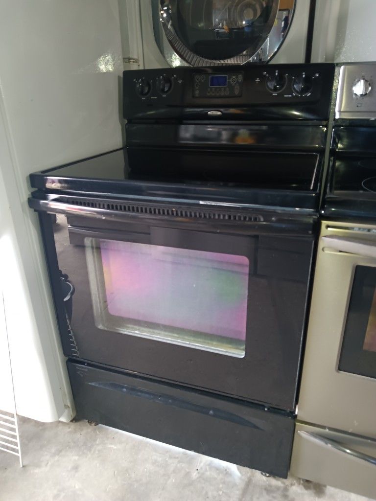Whirlpool Glass Top Stove Everything Works Good 👍