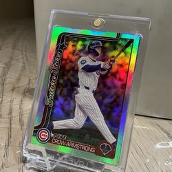 2025 Topps Pete Crow Armstrong Pca Rainbow Foil Future Stars 