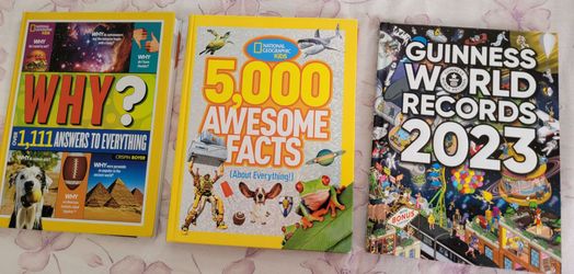 Kids' Fact & Record Book Bundle - National Geographic Kids & Guinness World Records 2023