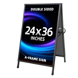 New in box 2 sided sidewalk sign