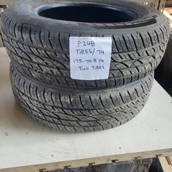 Tires 175 70R 14 (Two Tires Available)