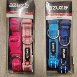 2 Pack Dog Collars, Soft & Comfortable Dog Collars for Medium $6 Each