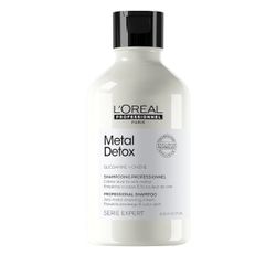 L'Oréal Professionnel Paris Metal Detox Shampoo - Sulfate-Free Anti-Breakage Shampoo For Damaged or Color-Treated Hair, Detoxifies, Prevents Damage & 