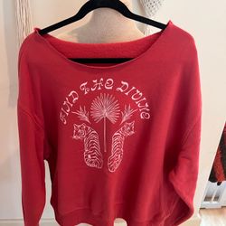 Find The Divine Cut Neck Sweatshirt 