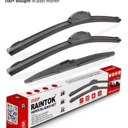 Brand New Raintok Windshield Wipers