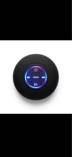 Suction Cup Portable Bluetooth Speaker - Black (PST)