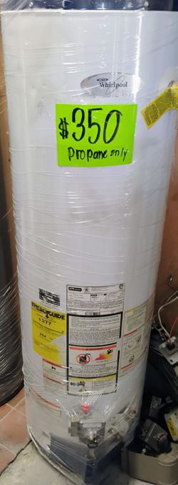 Whirlpool propane gas water heater