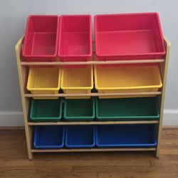 Primary Color Storage Organizer