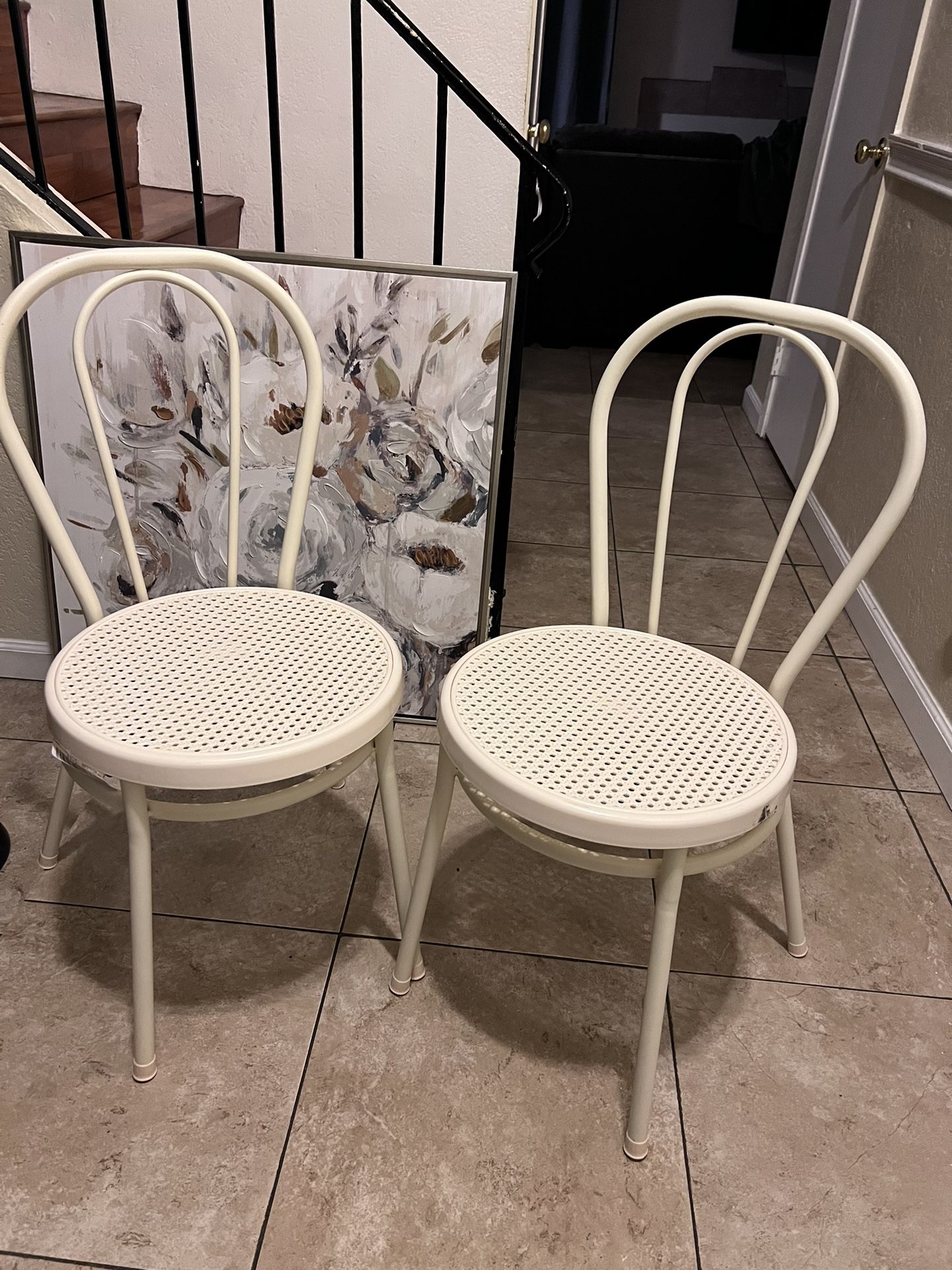 Bistro Chairs $25