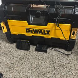 Dewault Tough System Music Bluetooth Player/ Battery Charger Model DWST08810