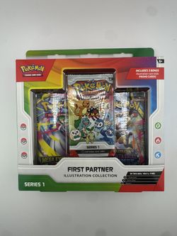Pokemon First Parnter box