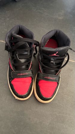 Jordan High-Top Sneakers Black Red