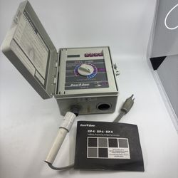 Rain Bird ESP-4 Sprinkler Timer with Power Adapter Fully Functional