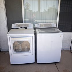 LG WAHSER AND DRYER SET SERIES 4800