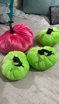 New! Bright pumpkins