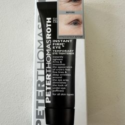 NEW Peter Thomas Roth Instant Firm Eye X