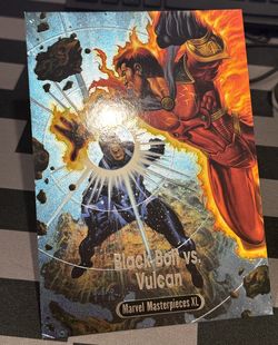 Upper Deck Marvel Masterpieces XL  Battle - Black bolt Vs. Vulcan 