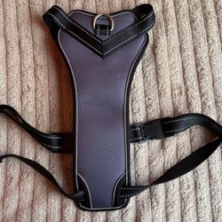 Boots & Barkley Ultimate Reflective & Adjustable Dog Harness in black. Size XL