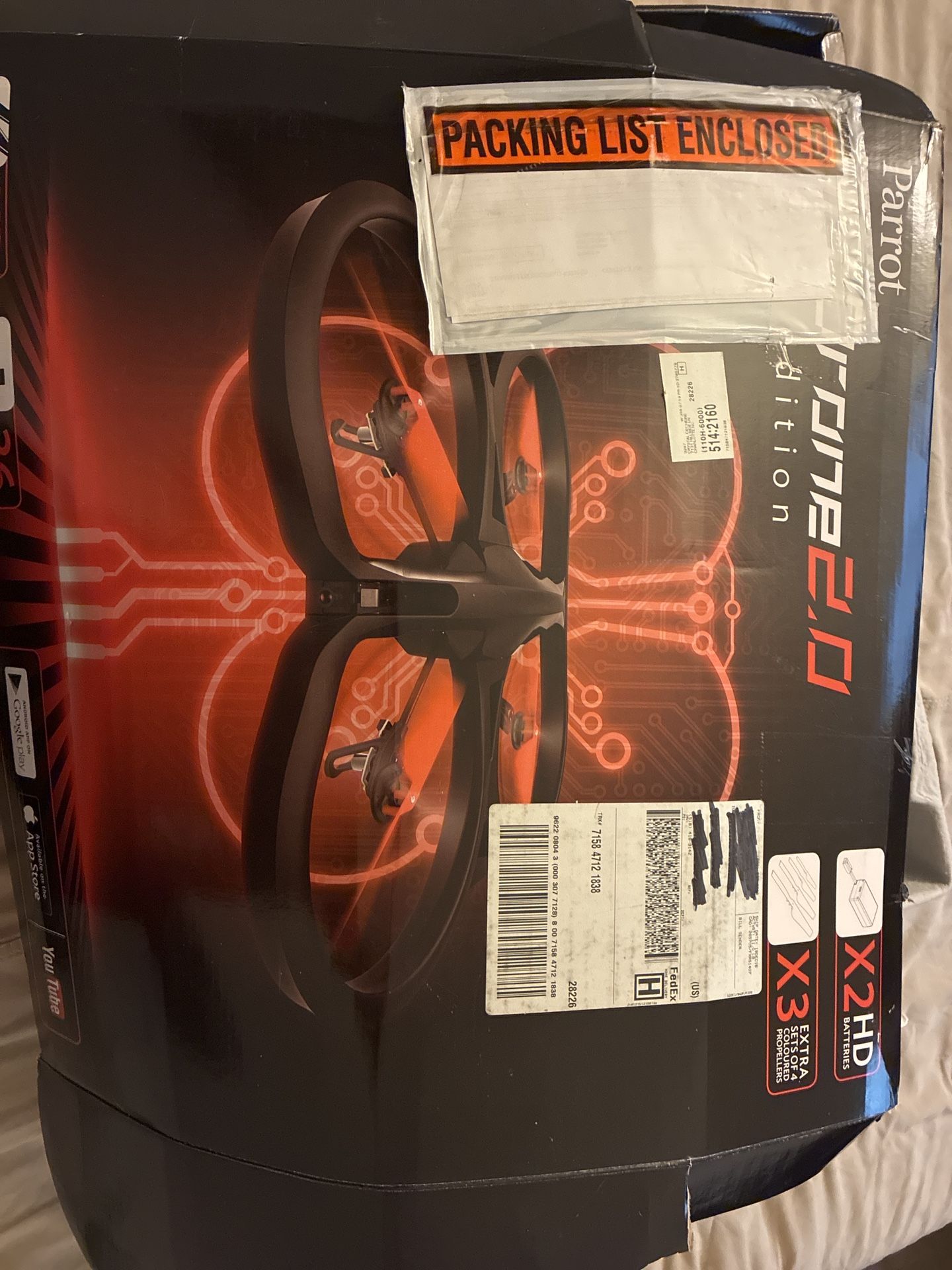 Parrot AR.Drone 2.0 Elite Edition Quadcopter
