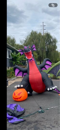 9ft and 7.5 ft Dragon blow ups