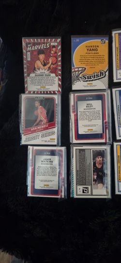 Numbered relics and Prospect Rookie cards Donruss and Optic 10 total