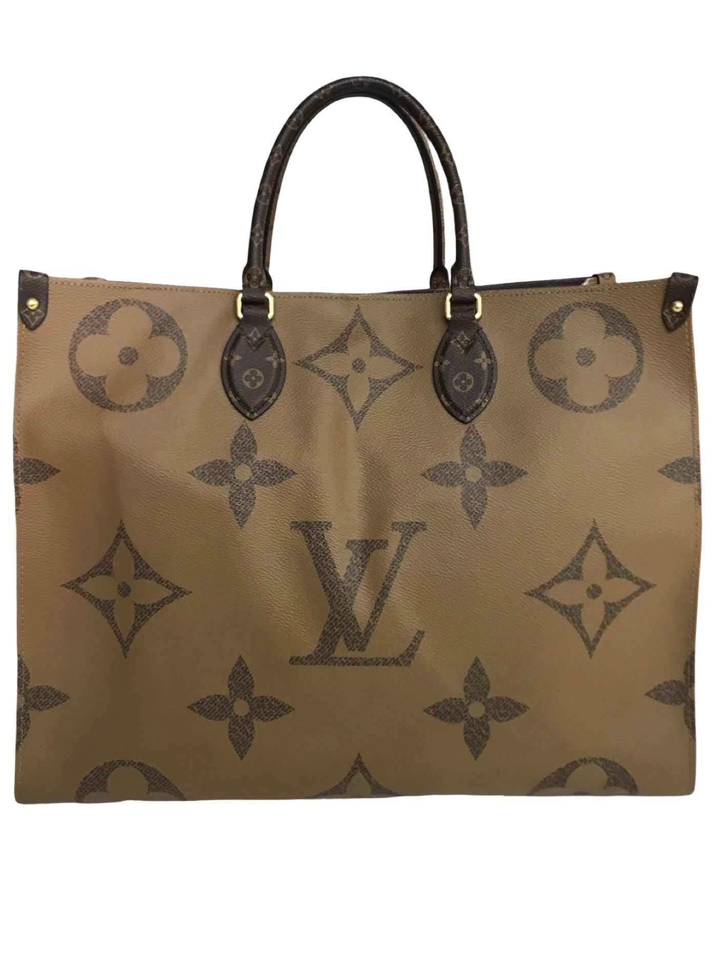 Louis Vuitton On The Go Reverse Monogram GM Tote Bag 