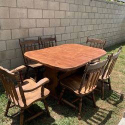 1990s Traditional Dining Set 