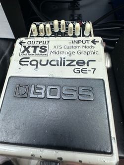 Boss EQ mode xts