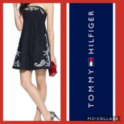 Tommy Hilfiger Embroidered Dress