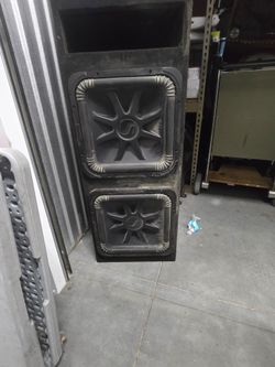 2 L7 15in speakers