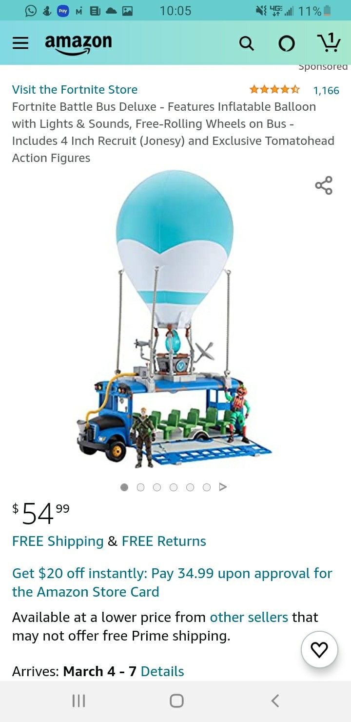 Fortnite Battle Bus Delux