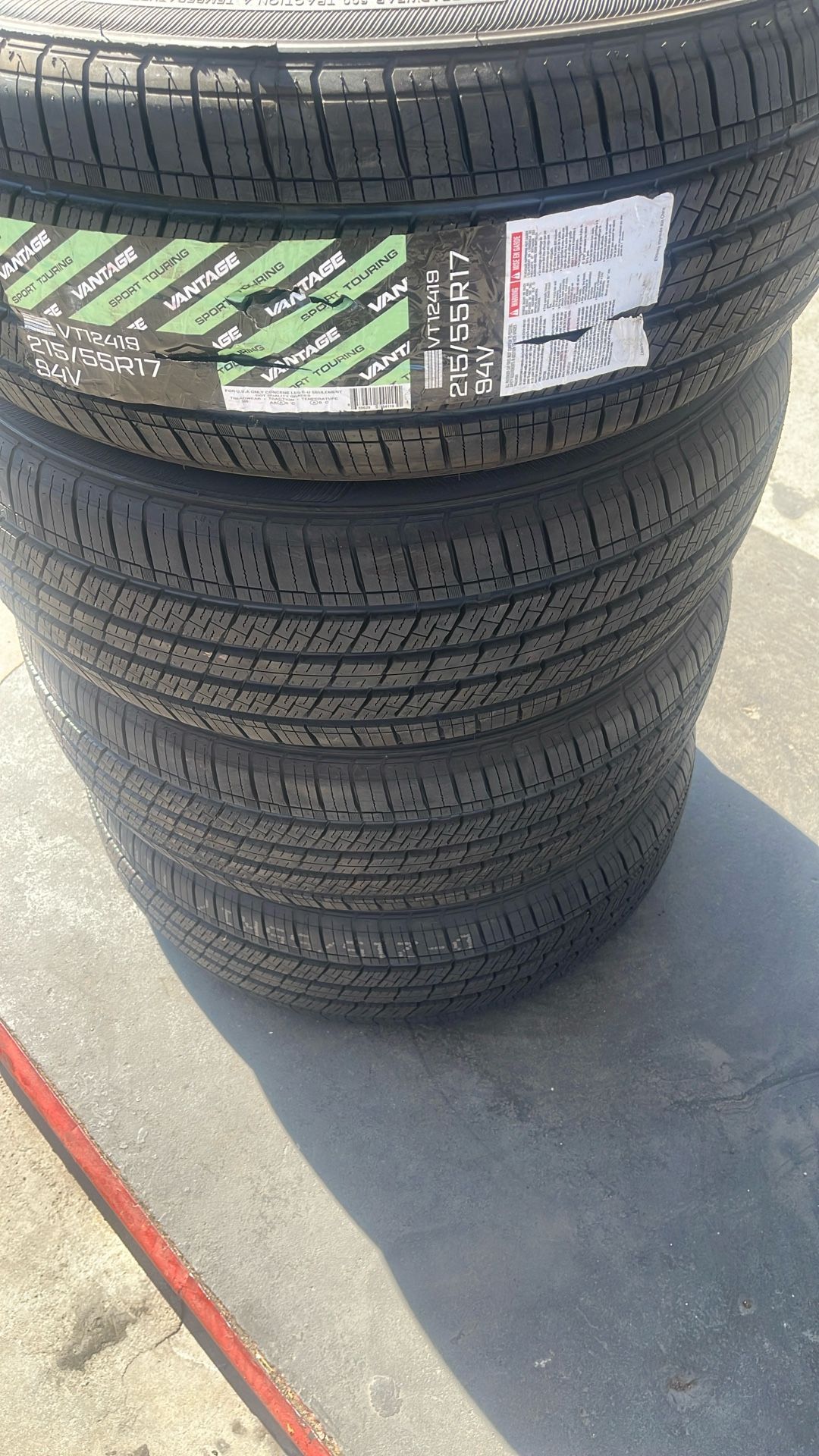 215-55-17 Vintage New Set Cheap